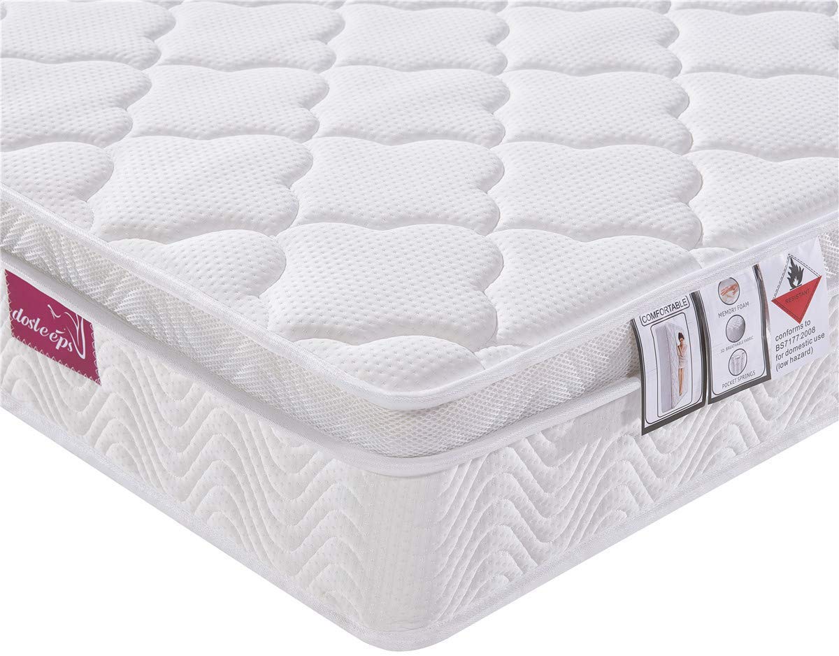Dosleeps 9-Zone Pocket Sprung Mattress 3D Breathable Fabric Review