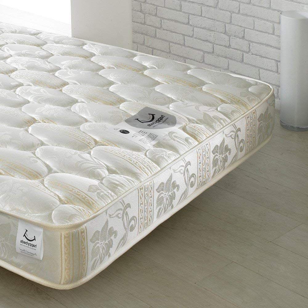 Happy Beds Star Quilted Open Coil Spring Mattress