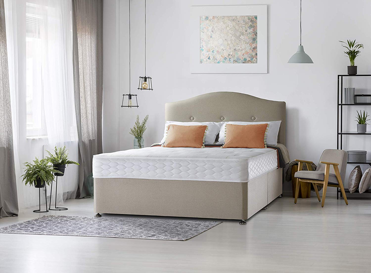 Sealy Posturpedic Ortho Backcare Firm Spring Tufted Tencel Purotex Mattress